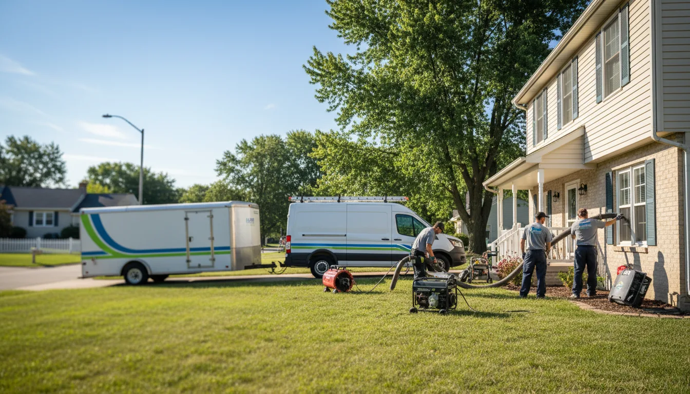 Flooded Basement Restoration And Cleanup With Repair in Varysburg, NY near me